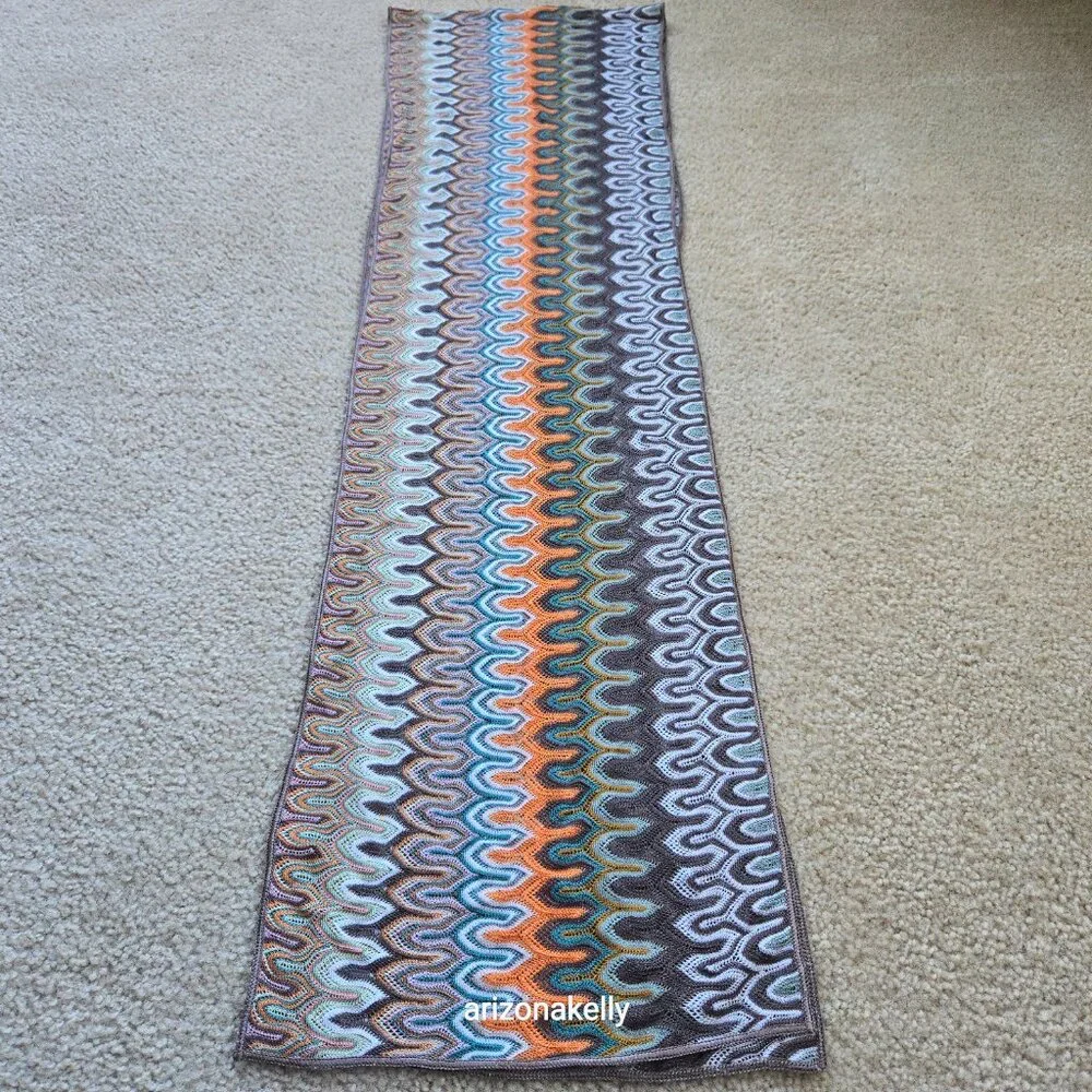 NWOT Missoni Crochet Open Weave Scarf